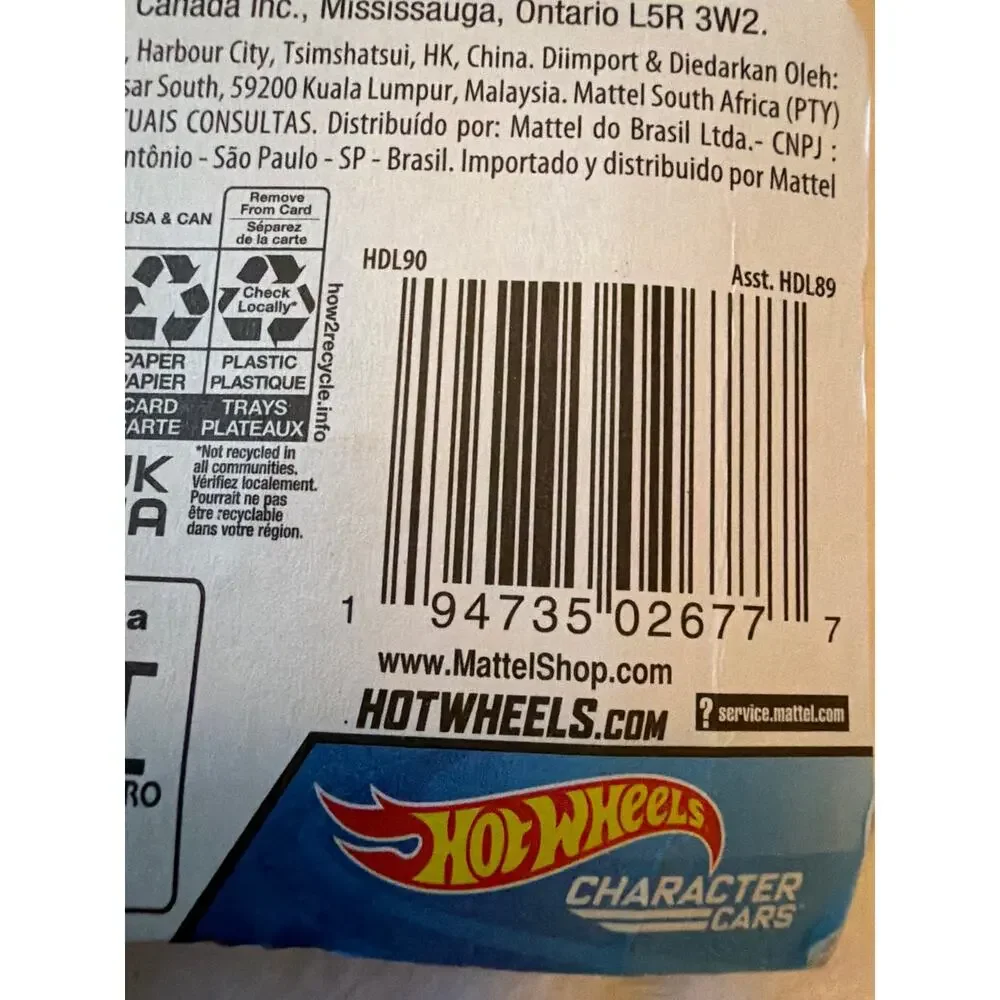 Hot Wheels Disney Pixar Lightyear Buzz Lightyear Character Car Space Ranger NEW